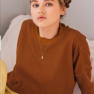 NWT burnt orange crop